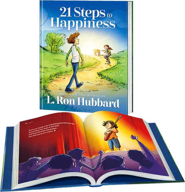 21 steps to happiness scientology illustrated book